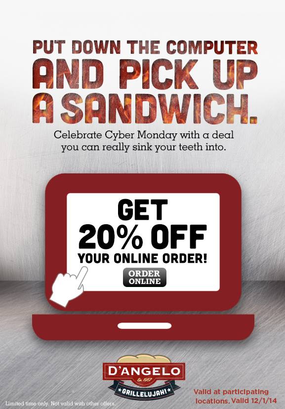 D'Angelo Sandwich Coupon Codes, printable coupons April 2020