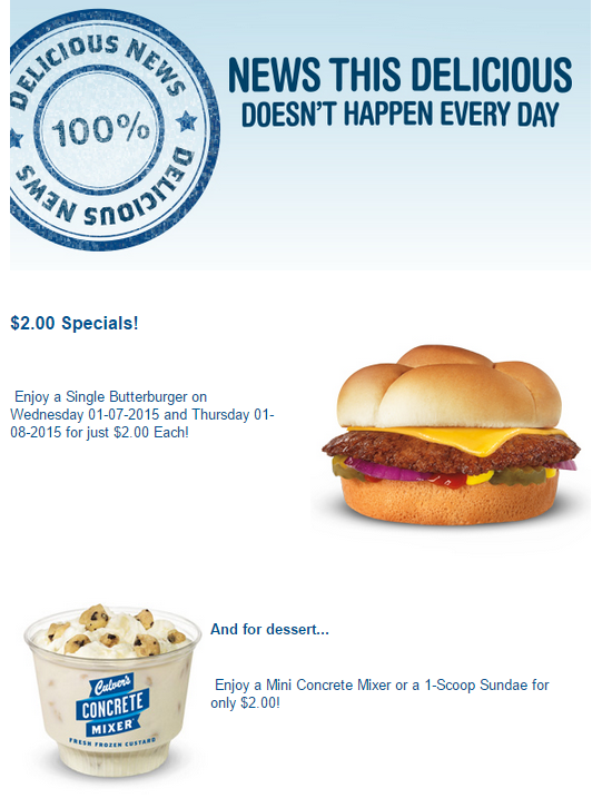 Culvers coupons, printable code March 2023