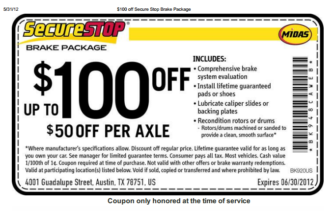 Oil Change Coupons Midas Free Oil Change By Foster By Definition In